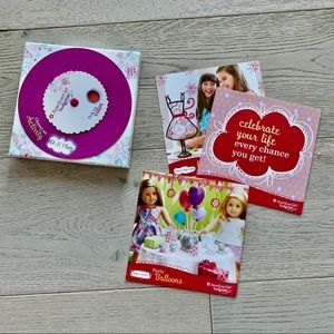 American girl Truly me activity wheel game